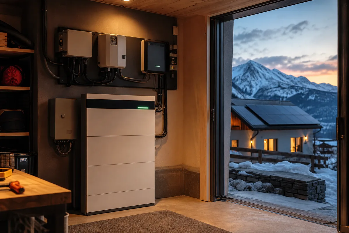Batterie et autoconsommation à Briançon
