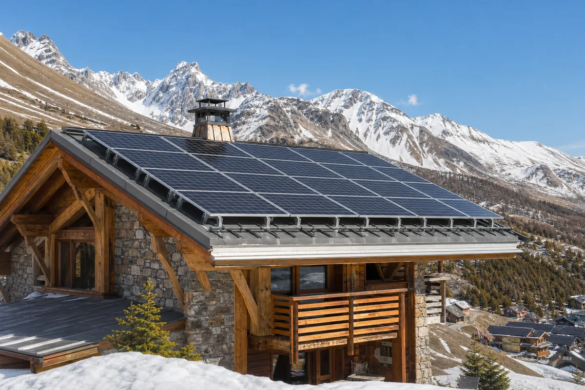 Panneau solaire Montgenèvre (05100) : installation photovoltaïque